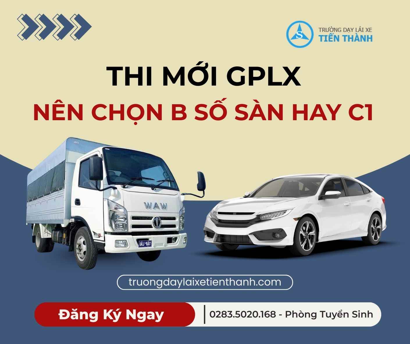 GPLX B2 và C1